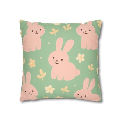 Bouncing Bunny Meadows Pillow Cases Pack Of 2