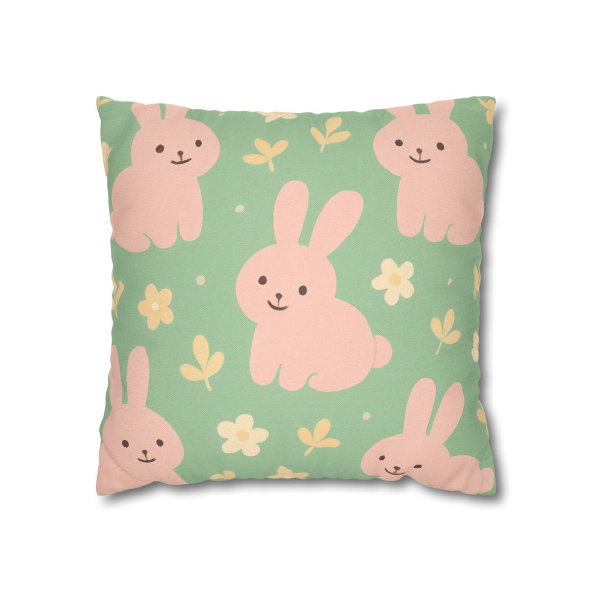 Bouncing Bunny Meadows Pillow Cases Pack Of 2