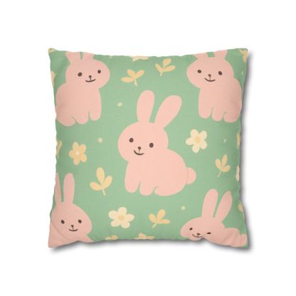 Bouncing Bunny Meadows Pillow Cases Pack Of 2