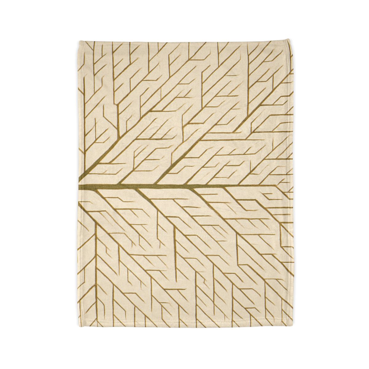 Branch Fractal Network decorative home blankets