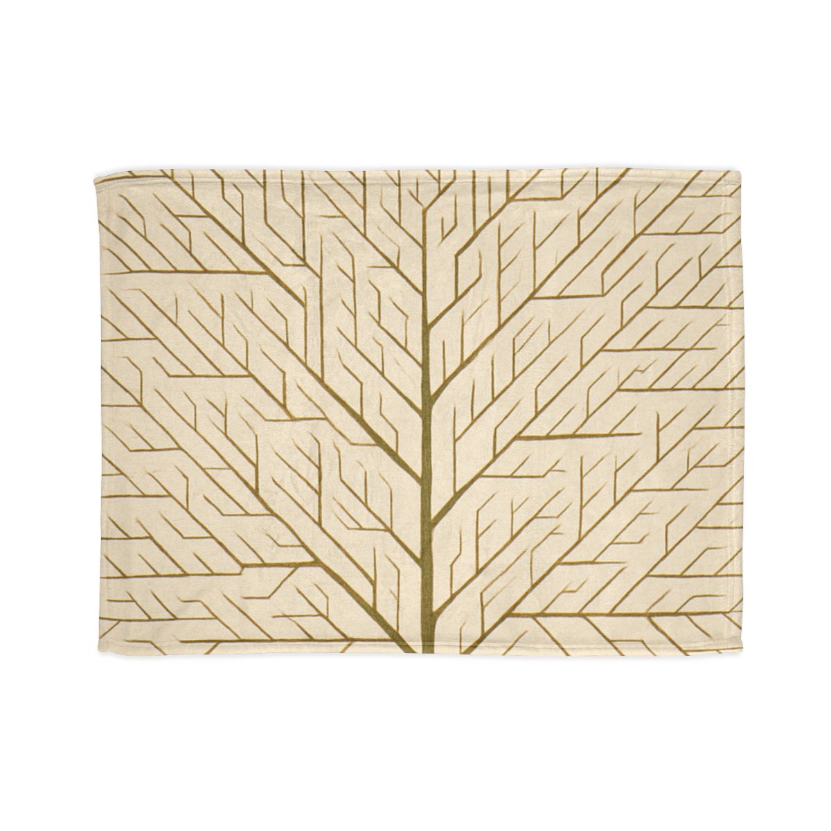 Branch Fractal Network decorative home blankets