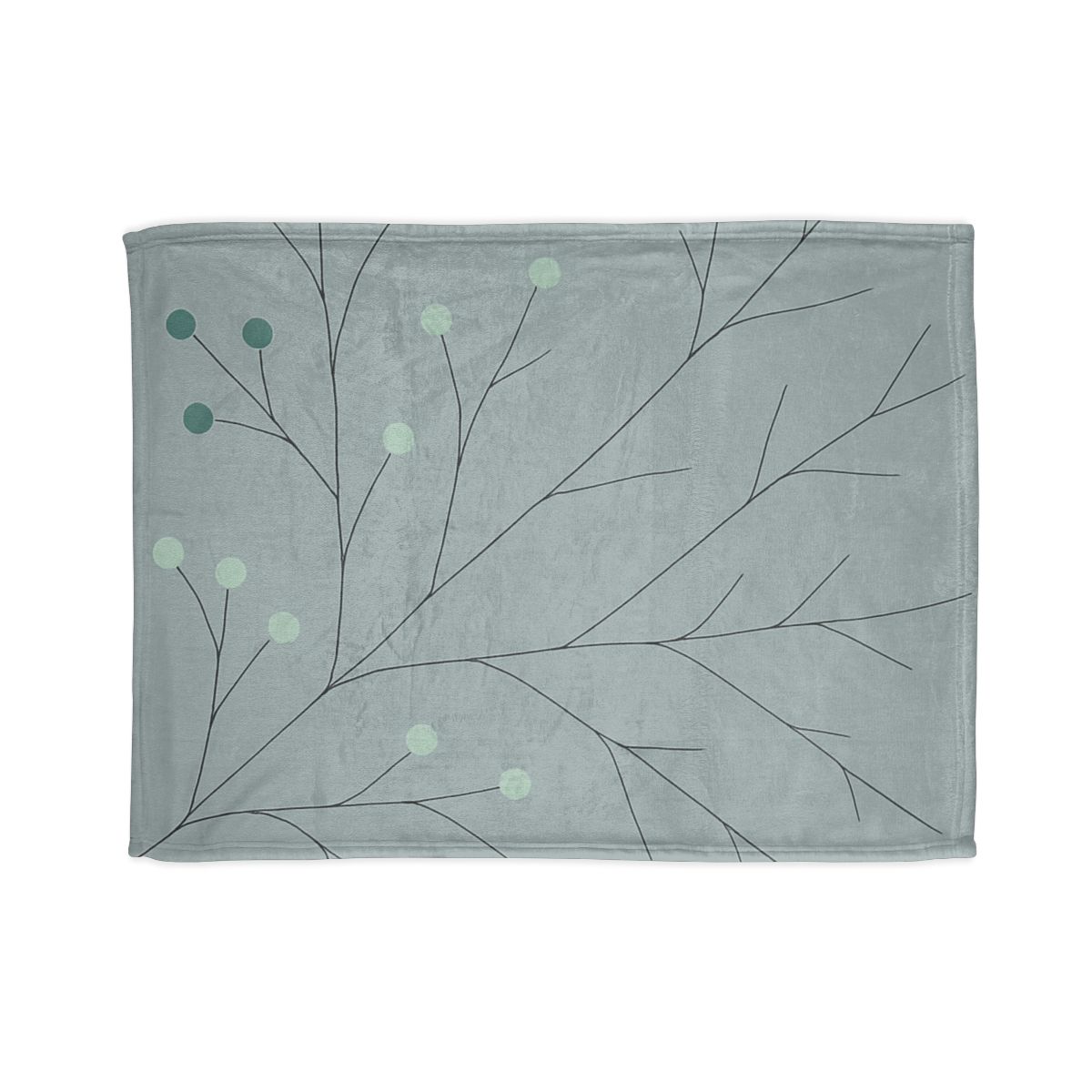 Branching Stem Constellation stylish throw blankets