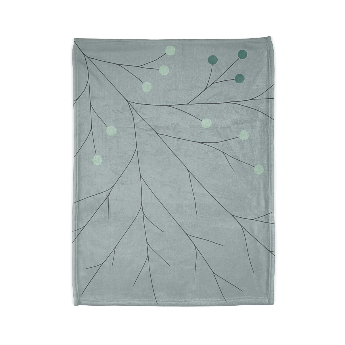 Branching Stem Constellation stylish throw blankets