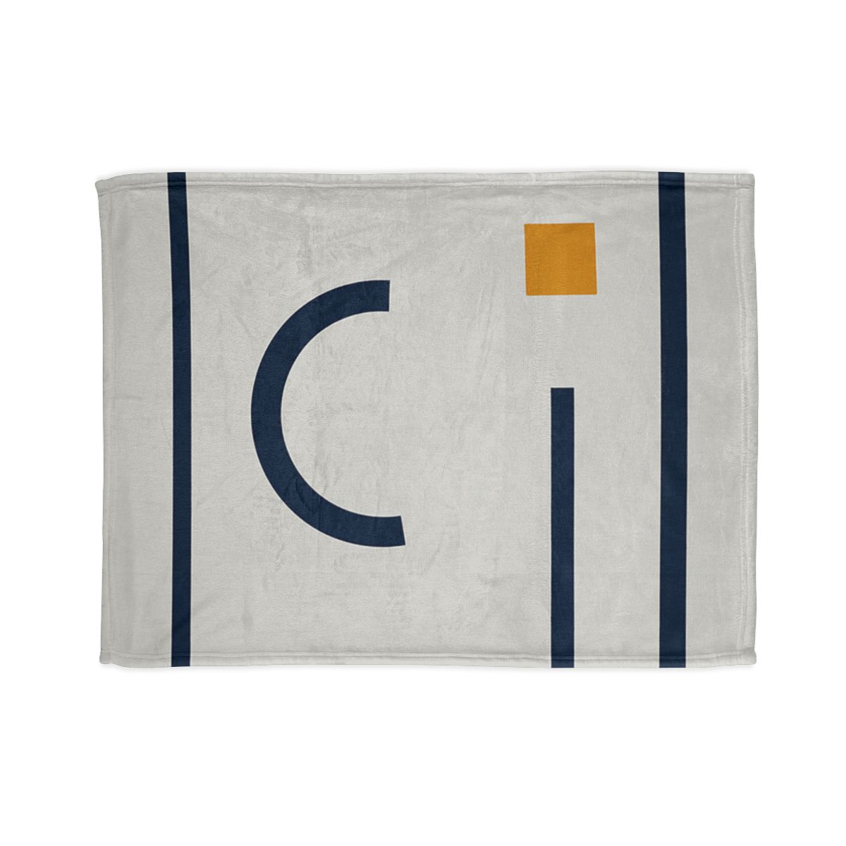 Broken Frame With Floating Arc custom blankets