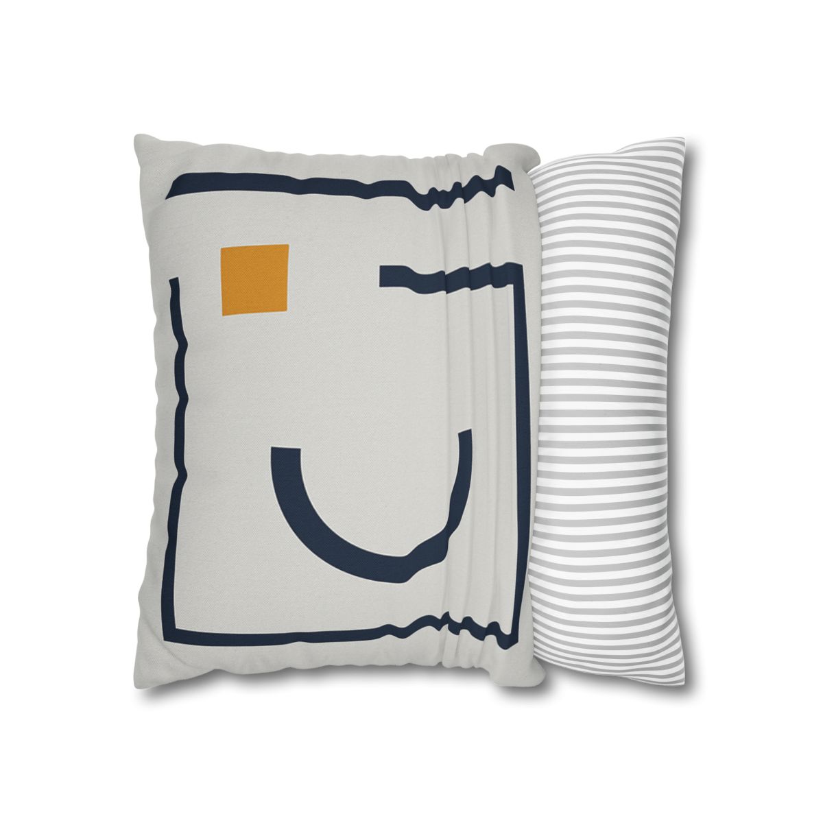 Broken Frame With Floating Arc trendy patterned pillow cases