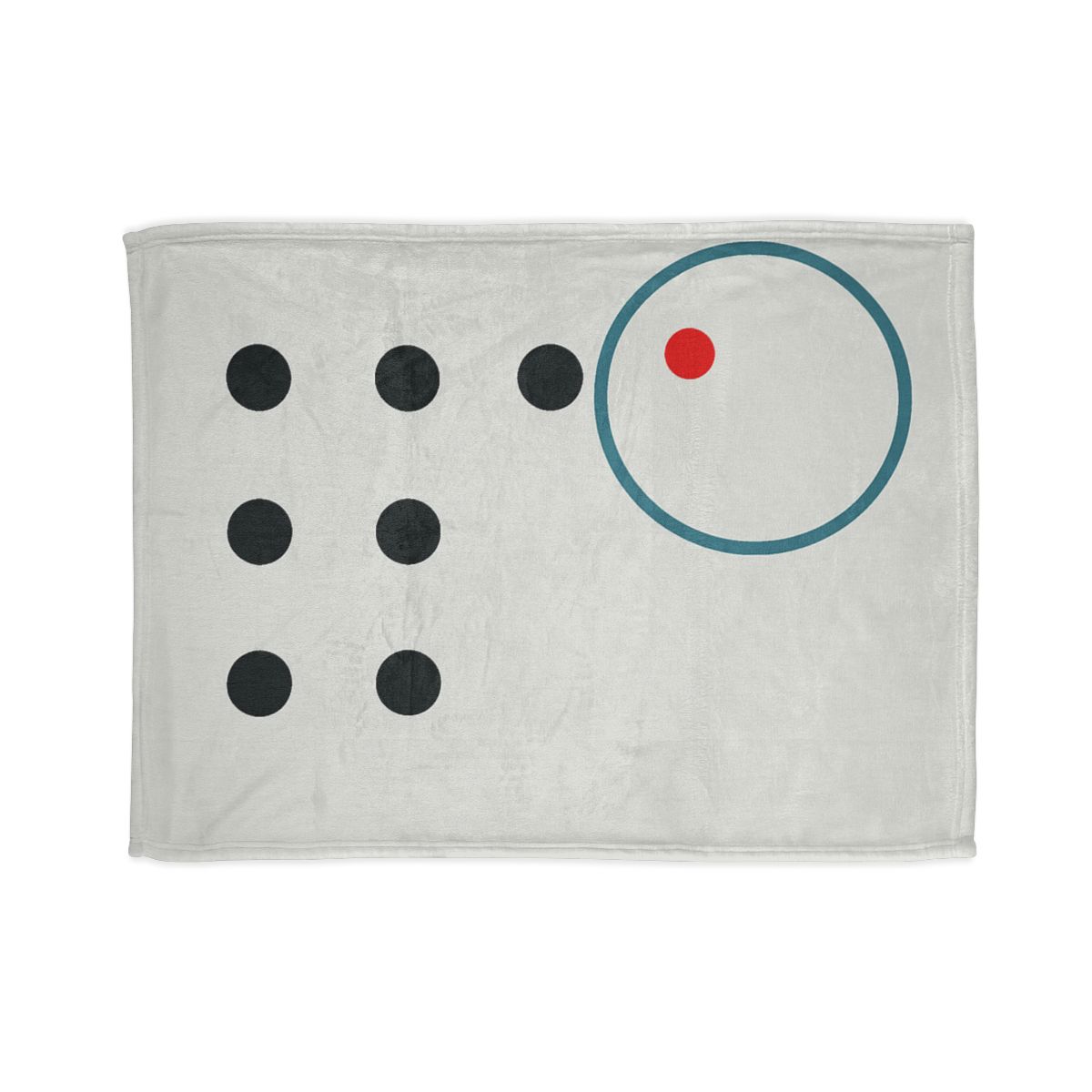 Broken Grid With One Orbit Ring warm winter blankets