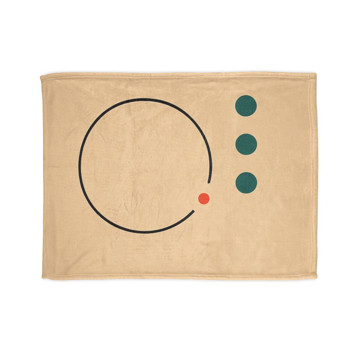 Broken Ring With Offset Triplet trendy patterned blankets