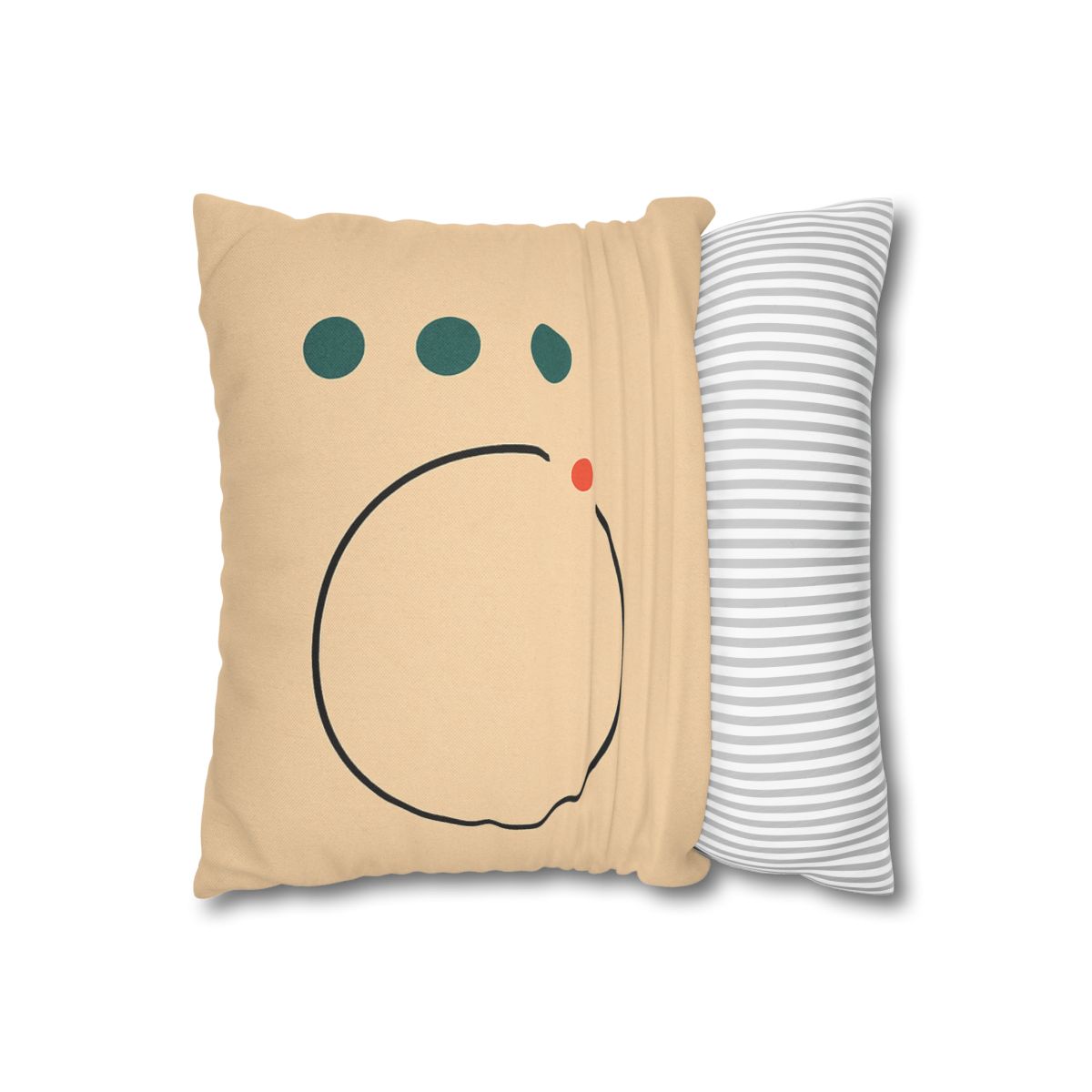 Broken Ring With Offset Triplet custom pillow cases