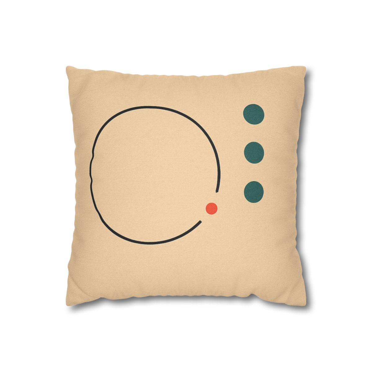 Broken Ring With Offset Triplet custom pillow cases