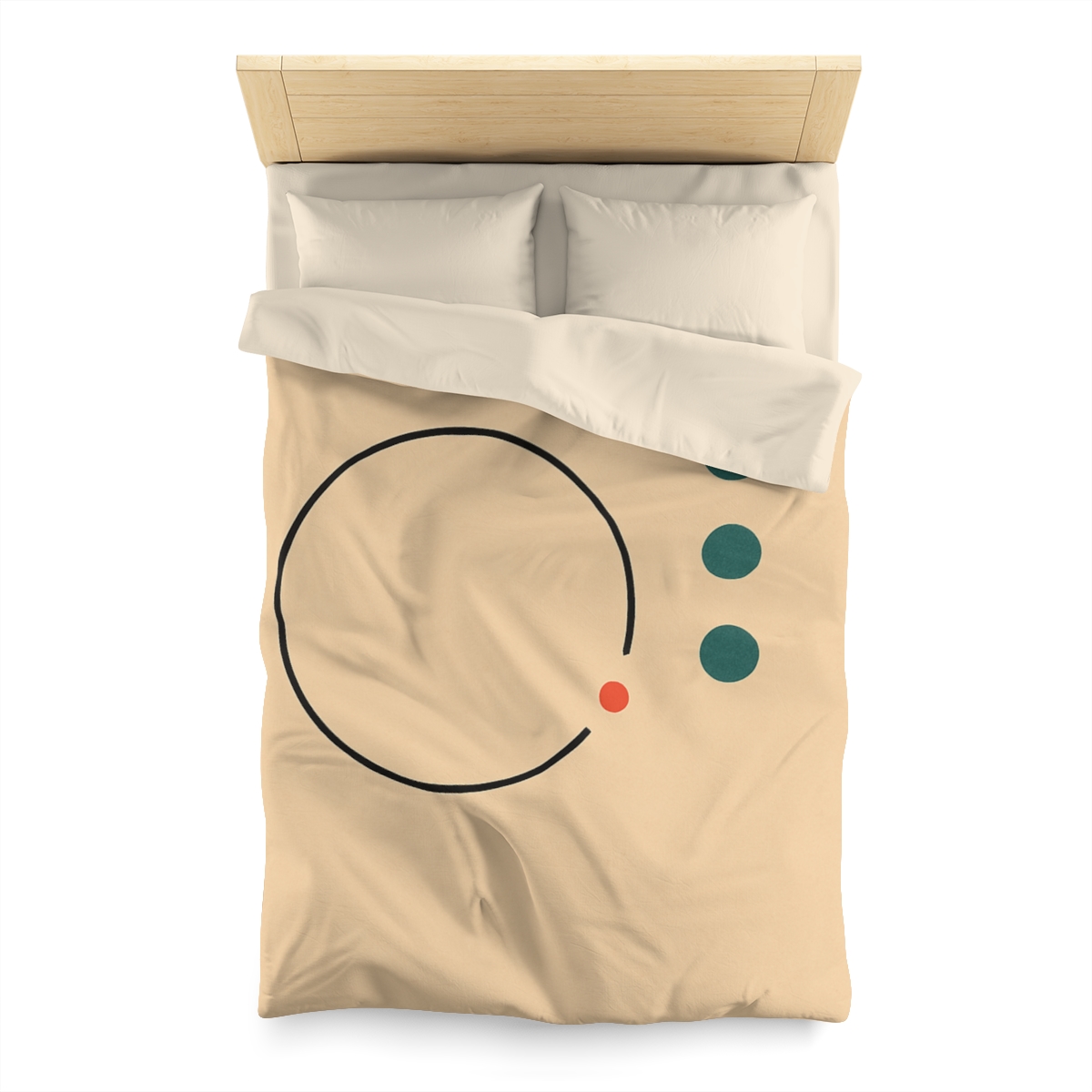 Broken Ring With Offset Triplet soft comforter duvets