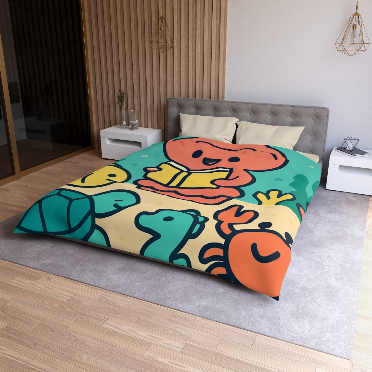 Bubble Reef Class unique patterned duvets