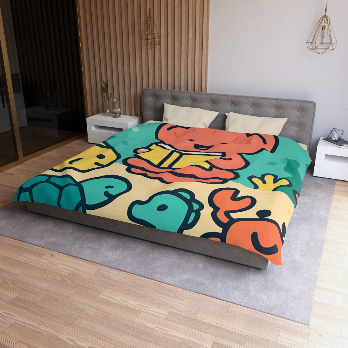 Bubble Reef Class unique patterned duvets