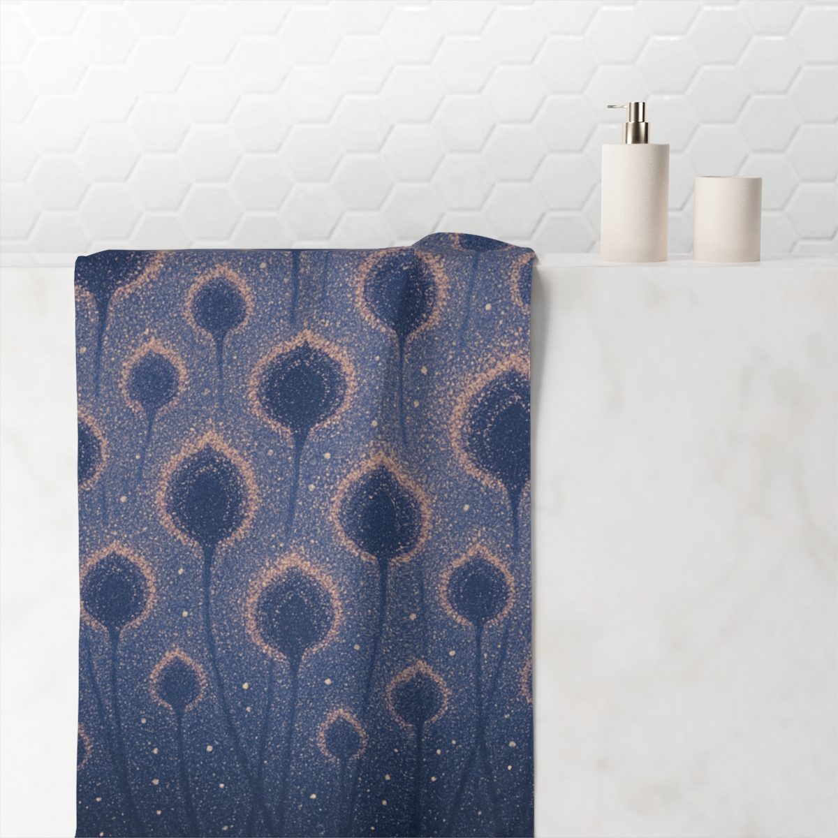 Bud Cluster Constellation Dots unique gift towels