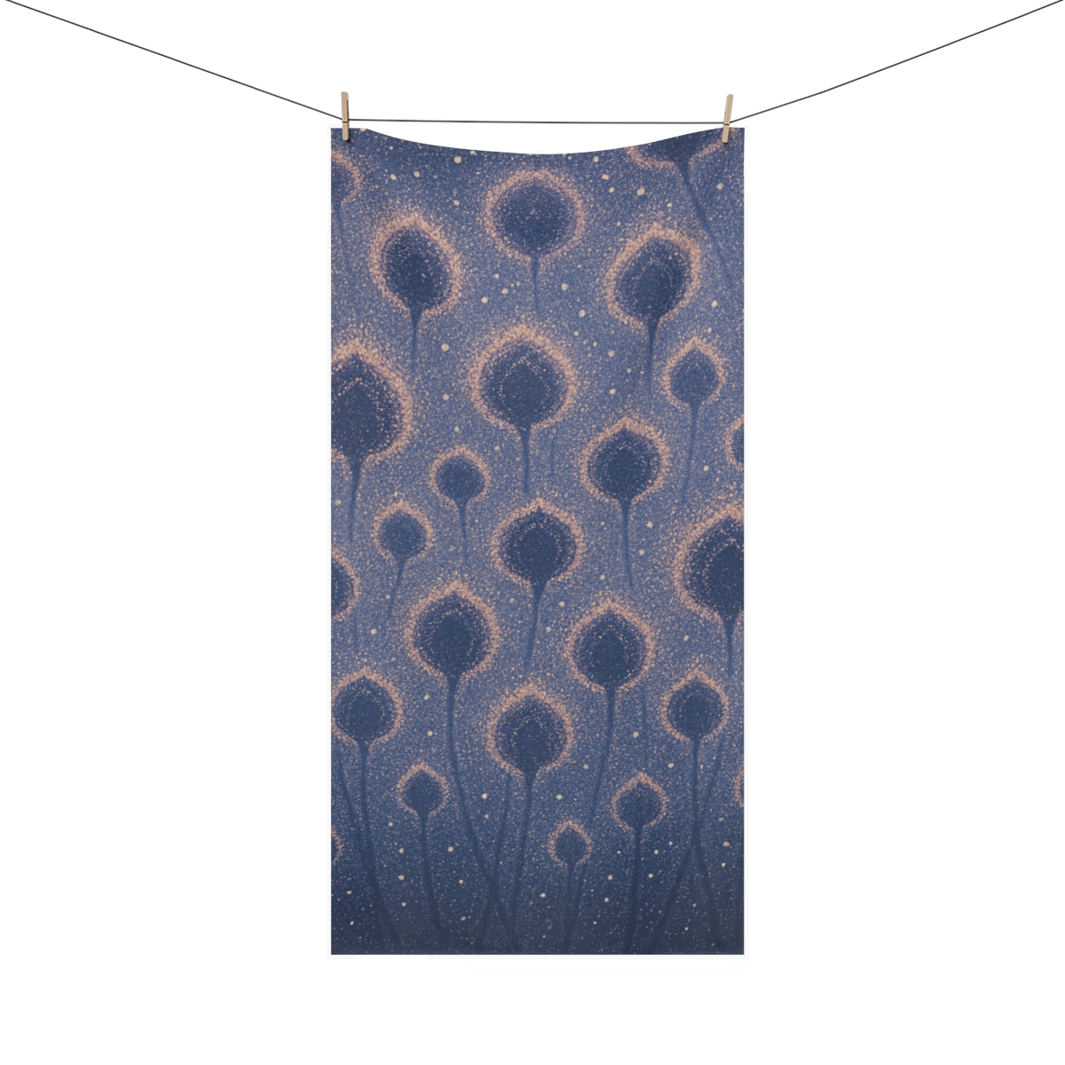 Bud Cluster Constellation Dots unique gift towels
