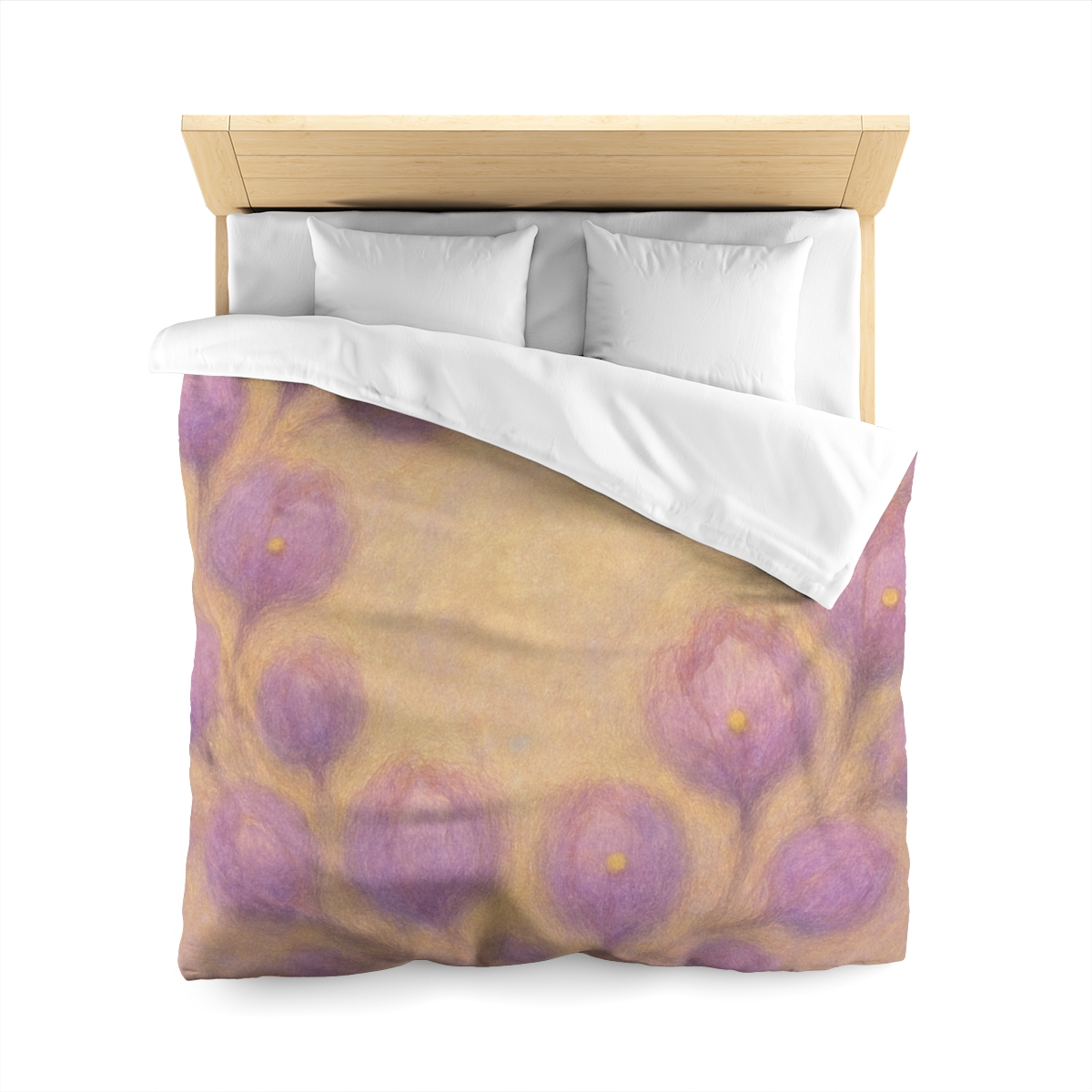 Bud Cluster Halo designer printed duvets