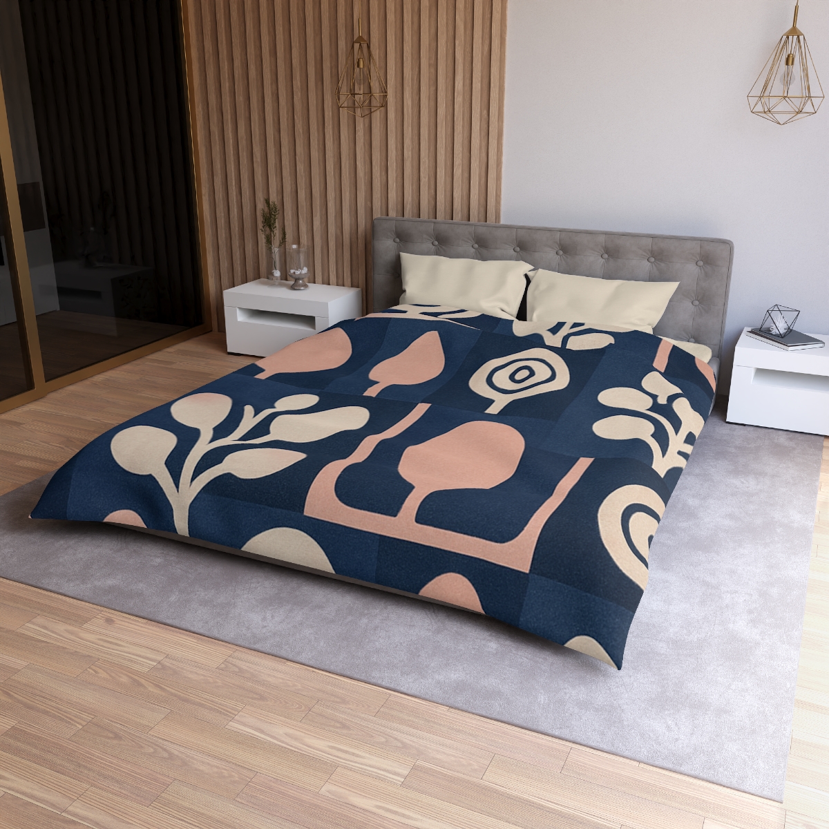 Bud Cluster Mosaic soft comforter duvets