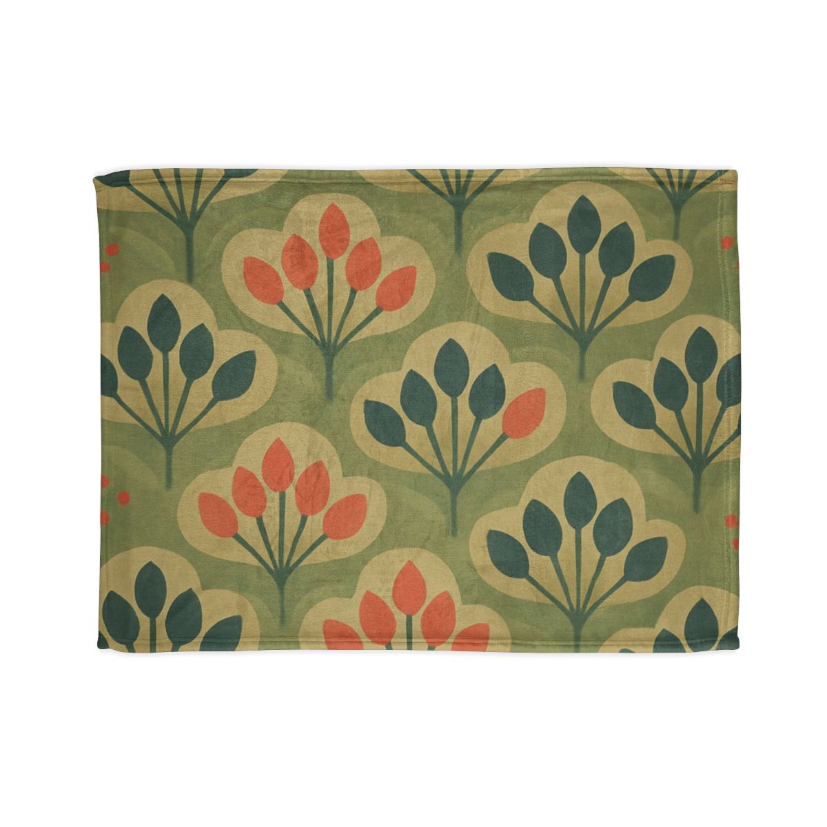 Bud Cluster Tapestry trendy patterned blankets
