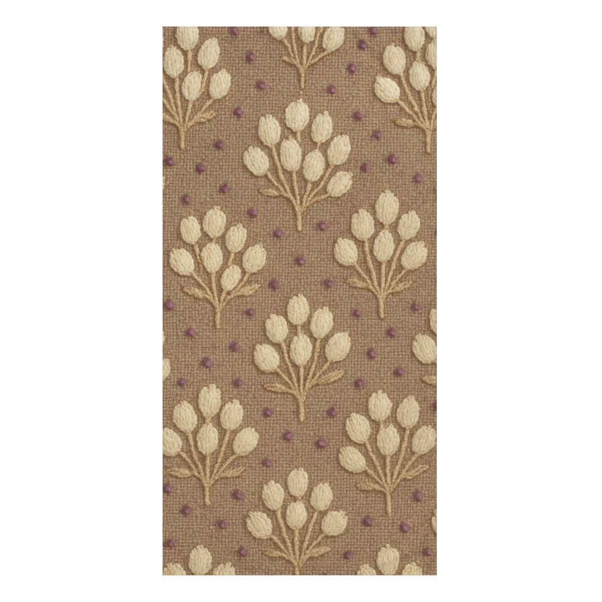 Bud Cluster Tapestry soft cotton towels