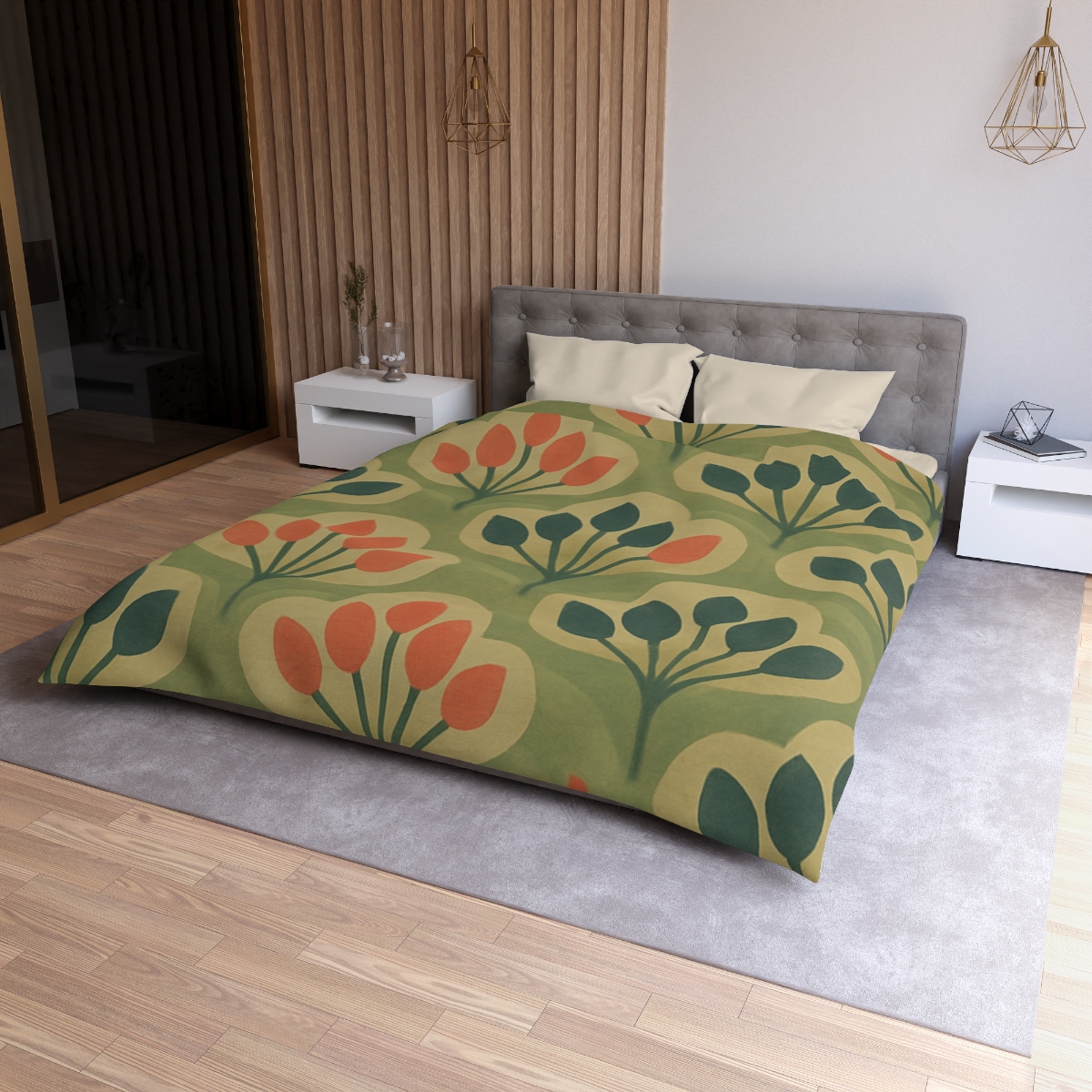 Bud Cluster Tapestry personalized bedding duvets