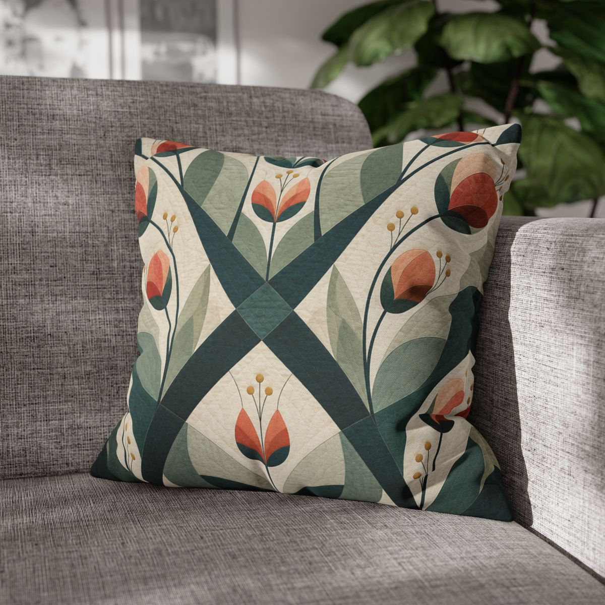 Bud Meridian Quilt trendy patterned pillow cases [AI-c44013cd-d04efc16328f]