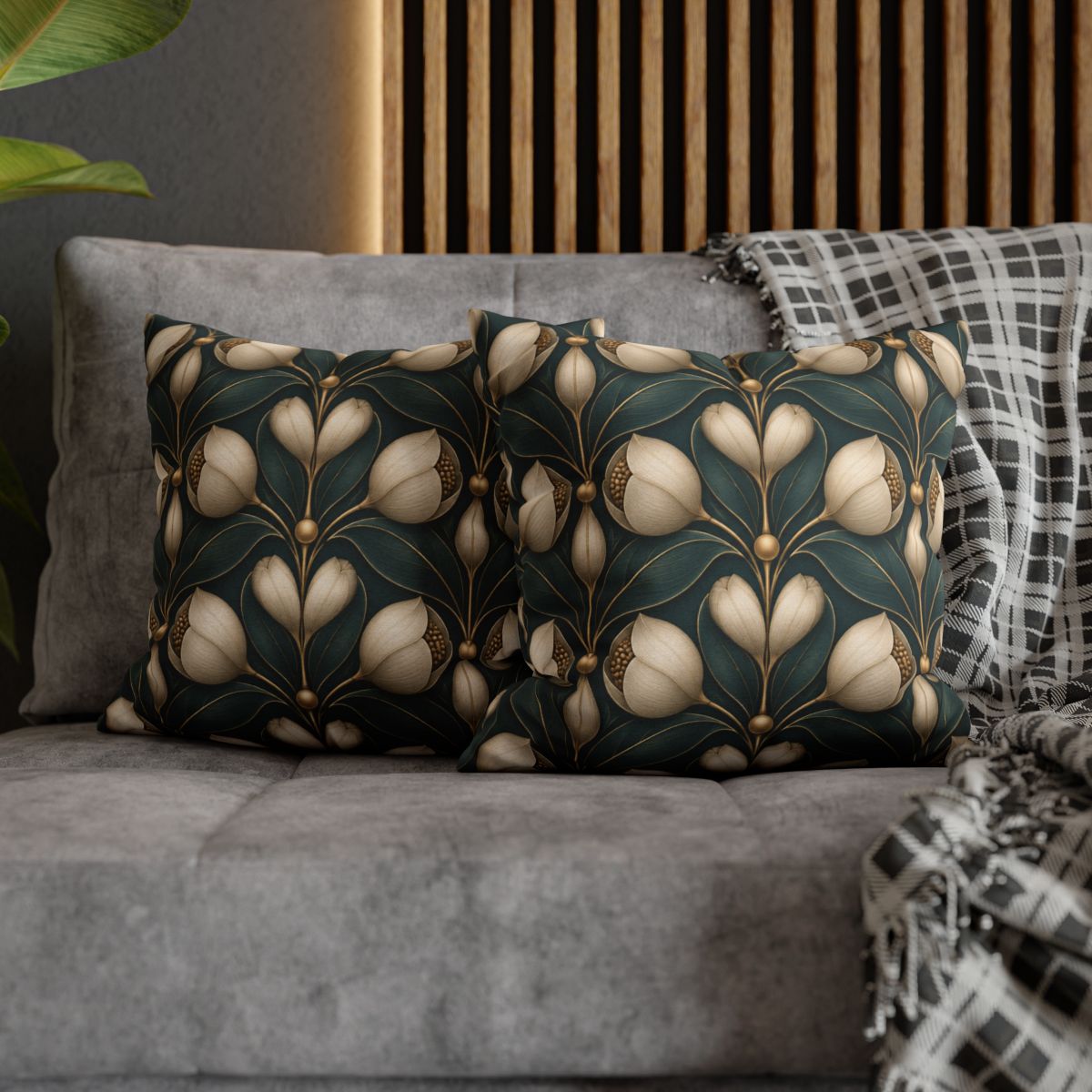 Bud Mirror Tessera designer print pillow cases [AI-27573986-3a527aaa0e63]