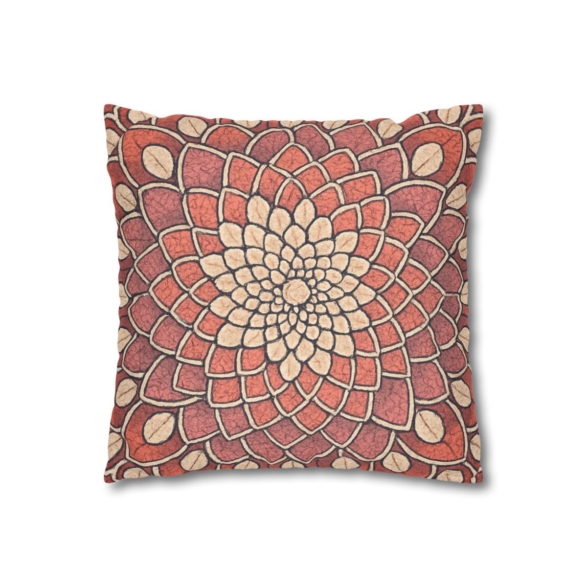 Bud Mosaic Fractal Bloom unique gift pillow cases
