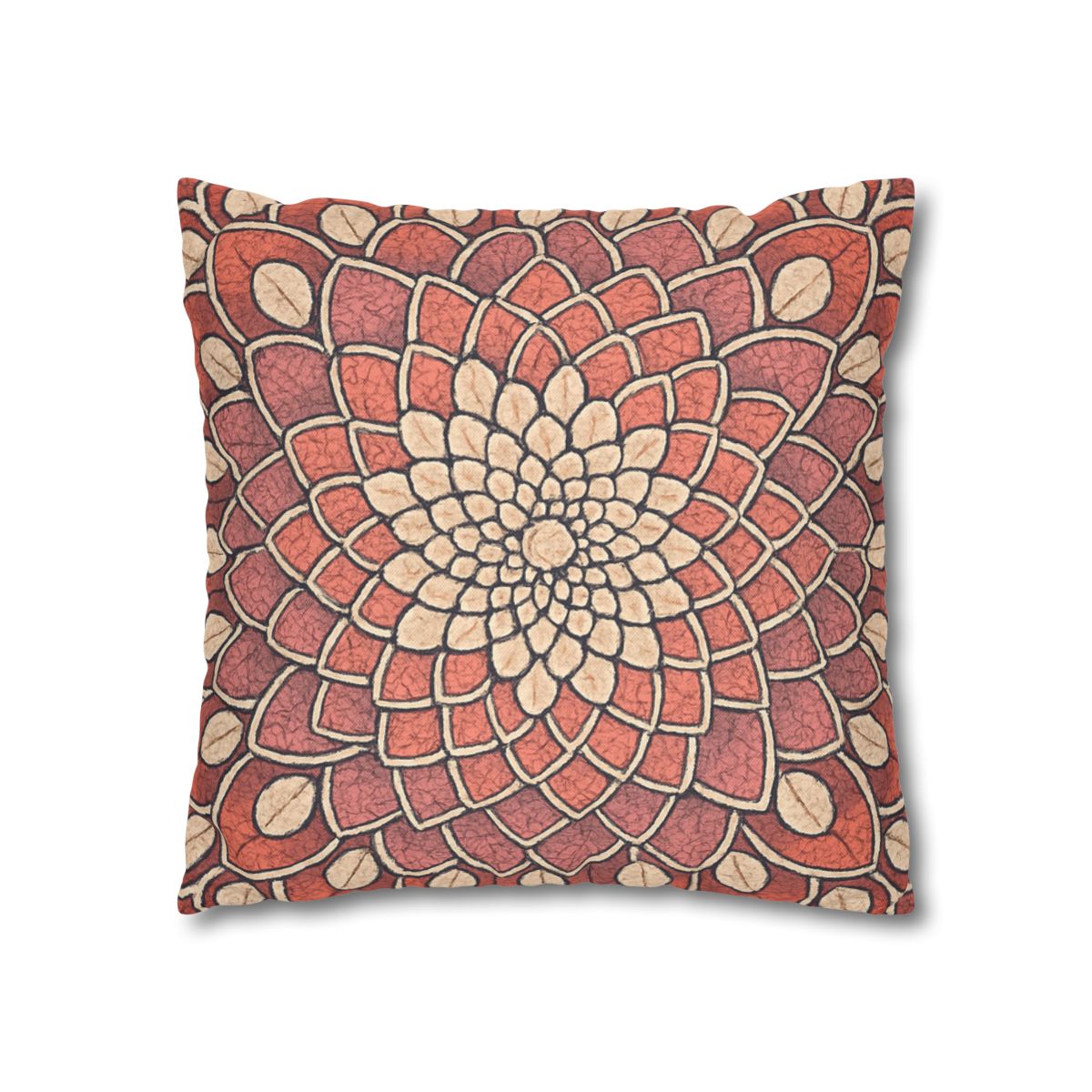 Bud Mosaic Fractal Bloom unique gift pillow cases