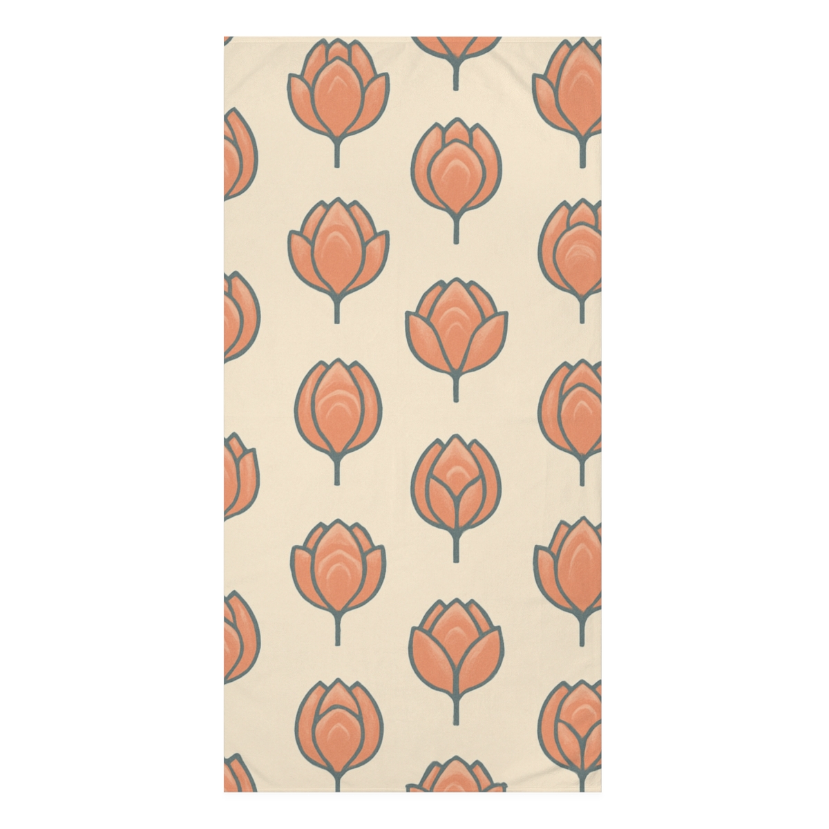 Bud Ornament Array unique gift towels