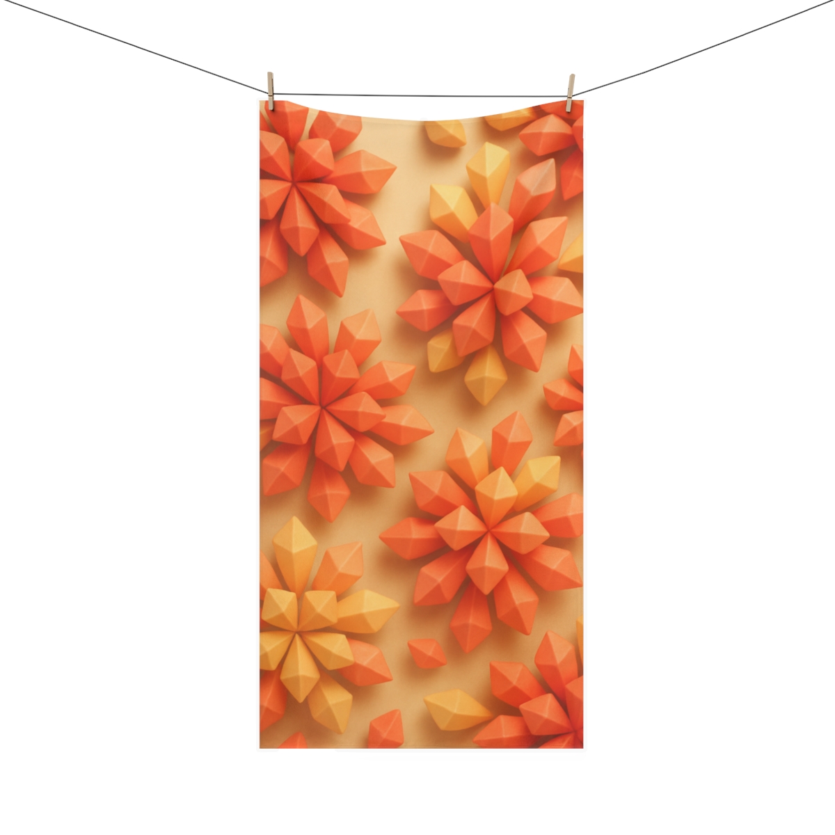 Bud Prism Cluster soft cotton towels