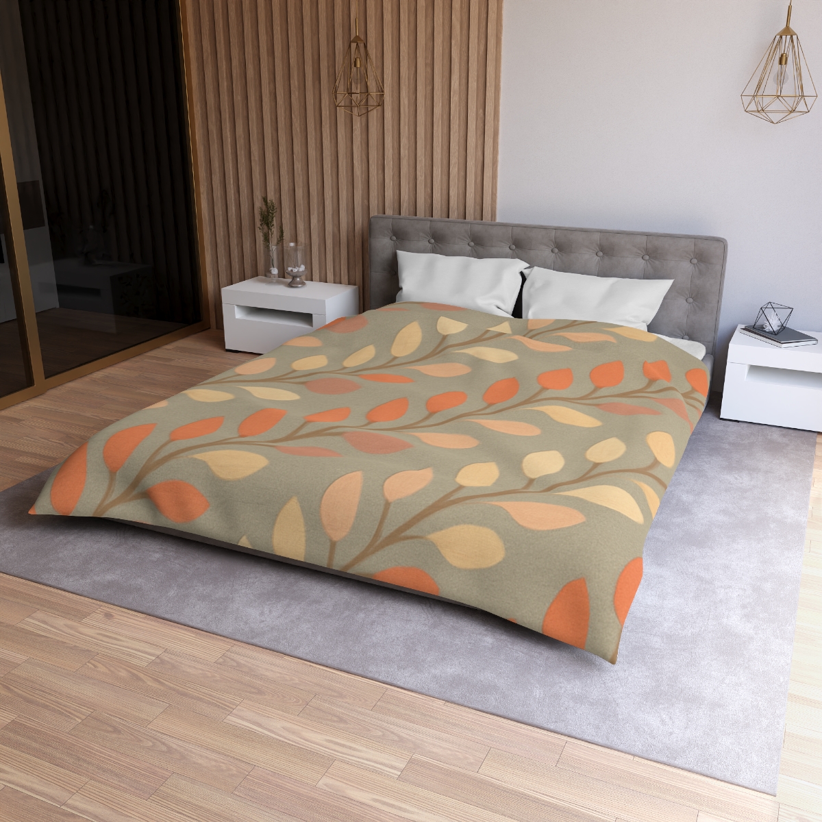 Bud Spiral Cascade trendy bedroom duvets