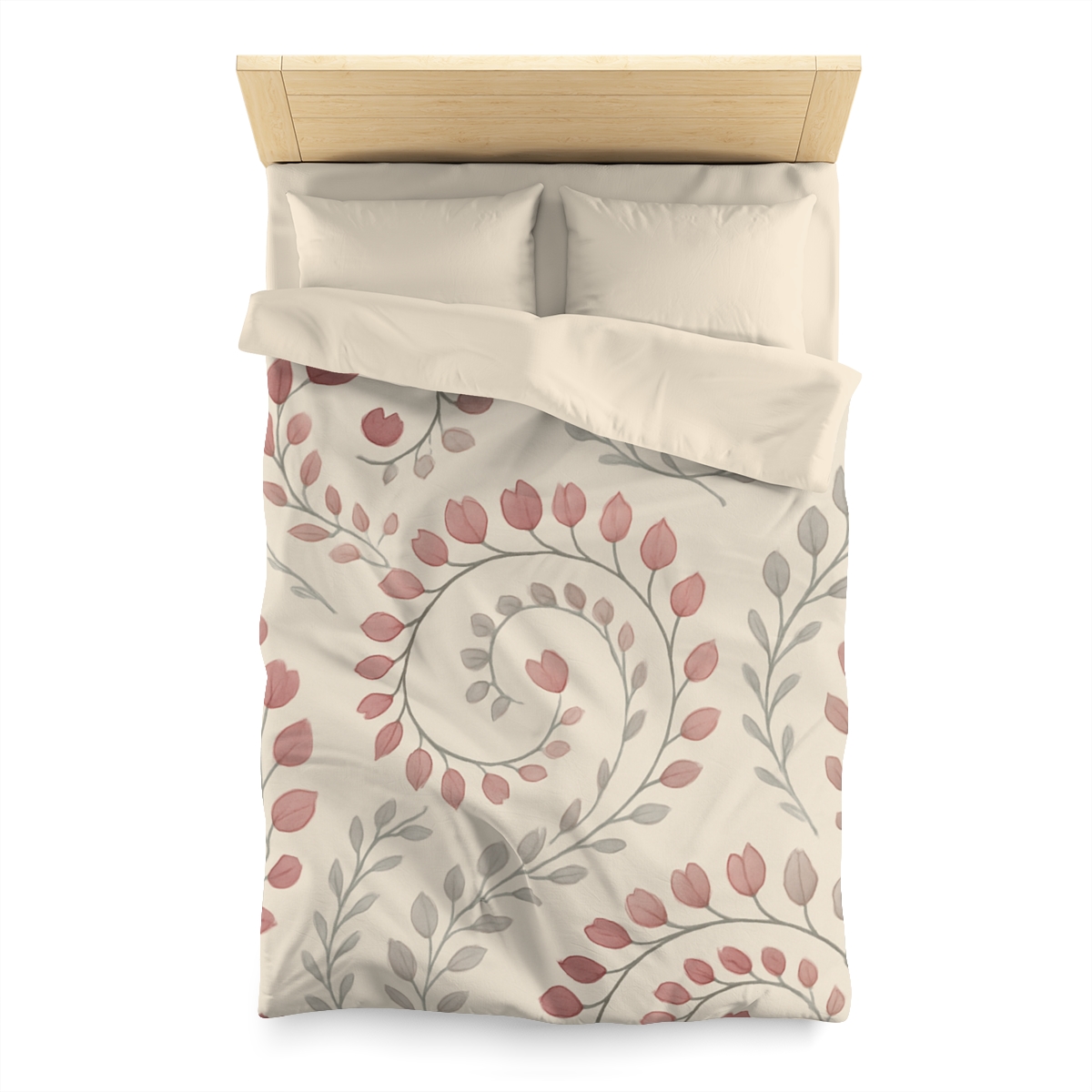 Bud Spiral Cascade custom duvets