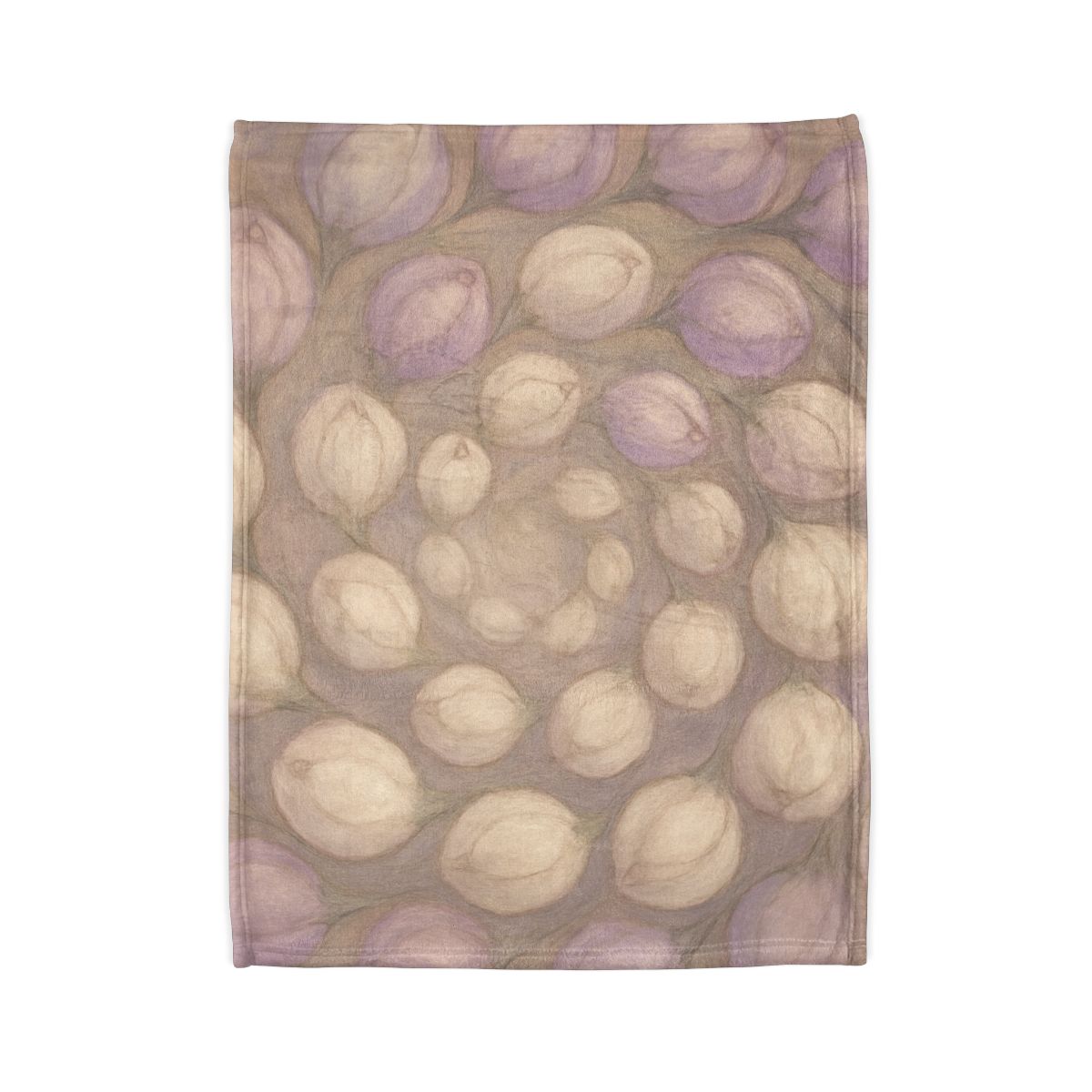 Bud Spiral Chorus soft fleece blankets