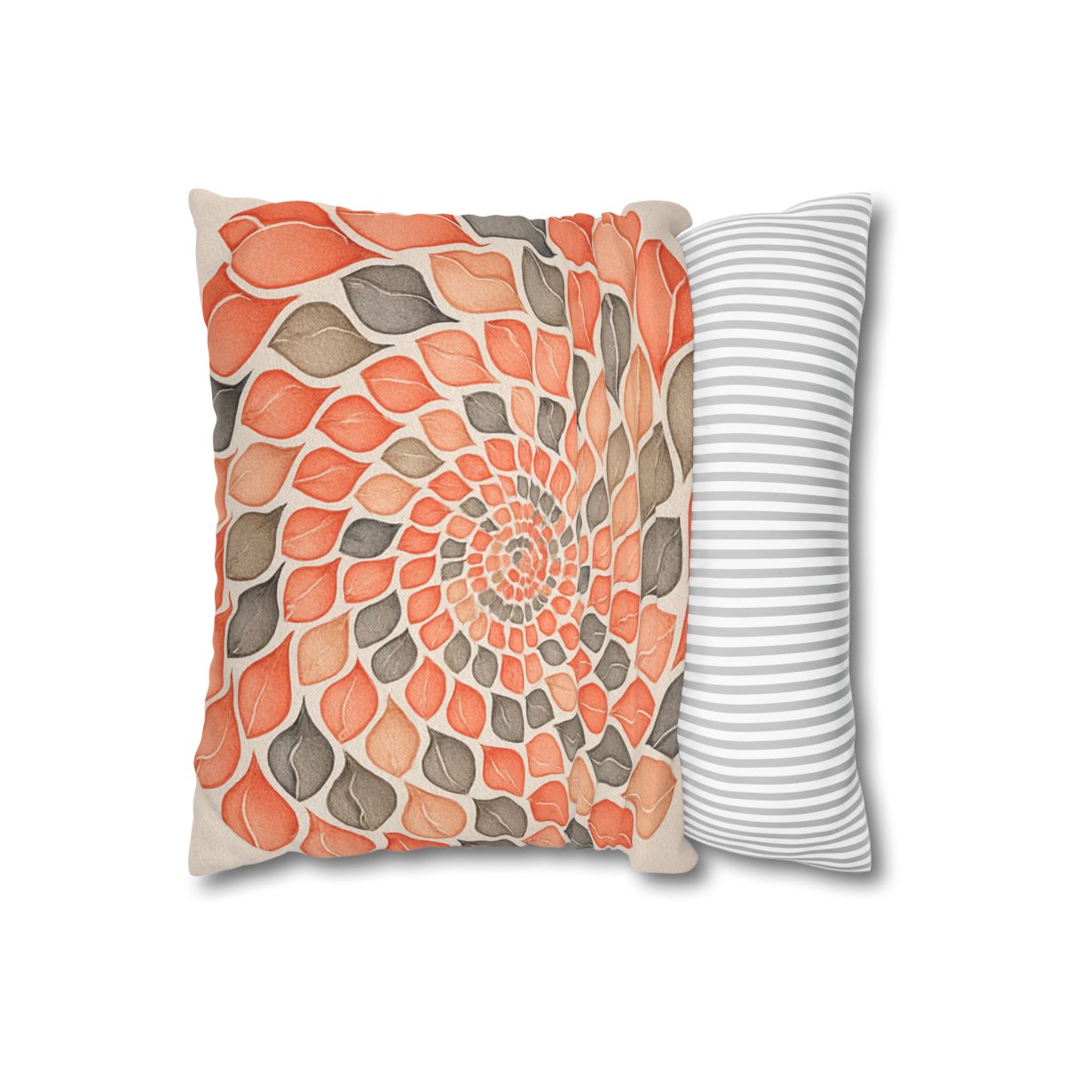 Bud Spiral Time Mosaic stylish decorative pillowcases