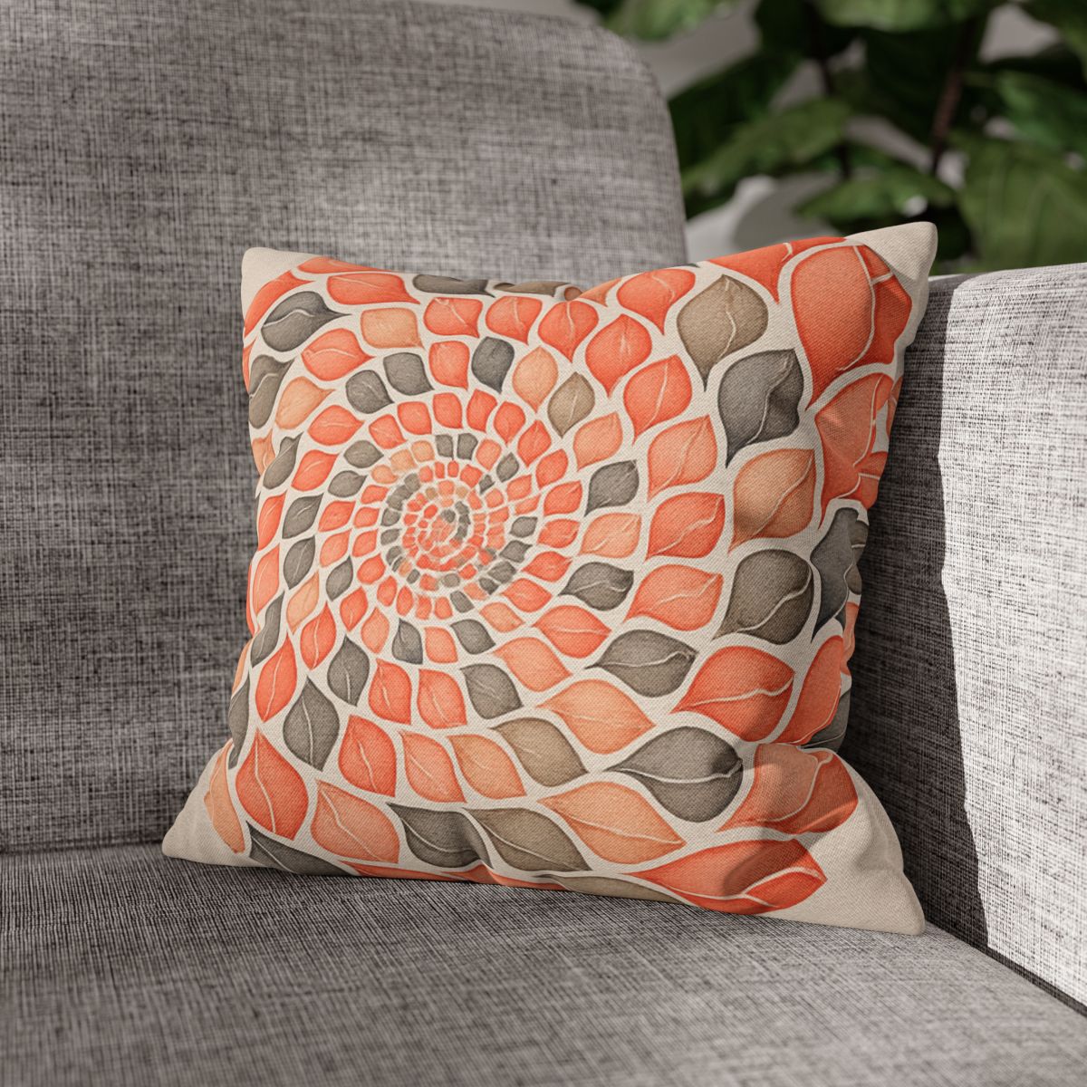 Bud Spiral Time Mosaic stylish decorative pillowcases
