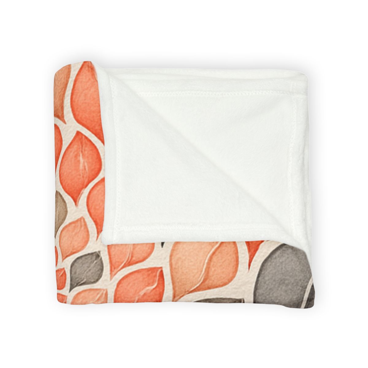 Bud Spiral Time Mosaic decorative home blankets