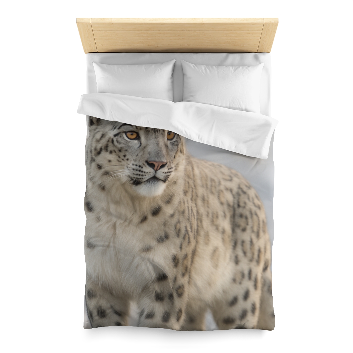 Summit Ghost Snow Leopard stylish duvet covers