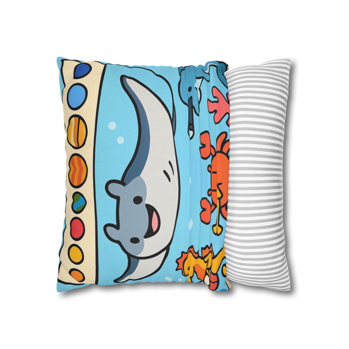 Rainbow Reef Planet Parade custom pillow cases