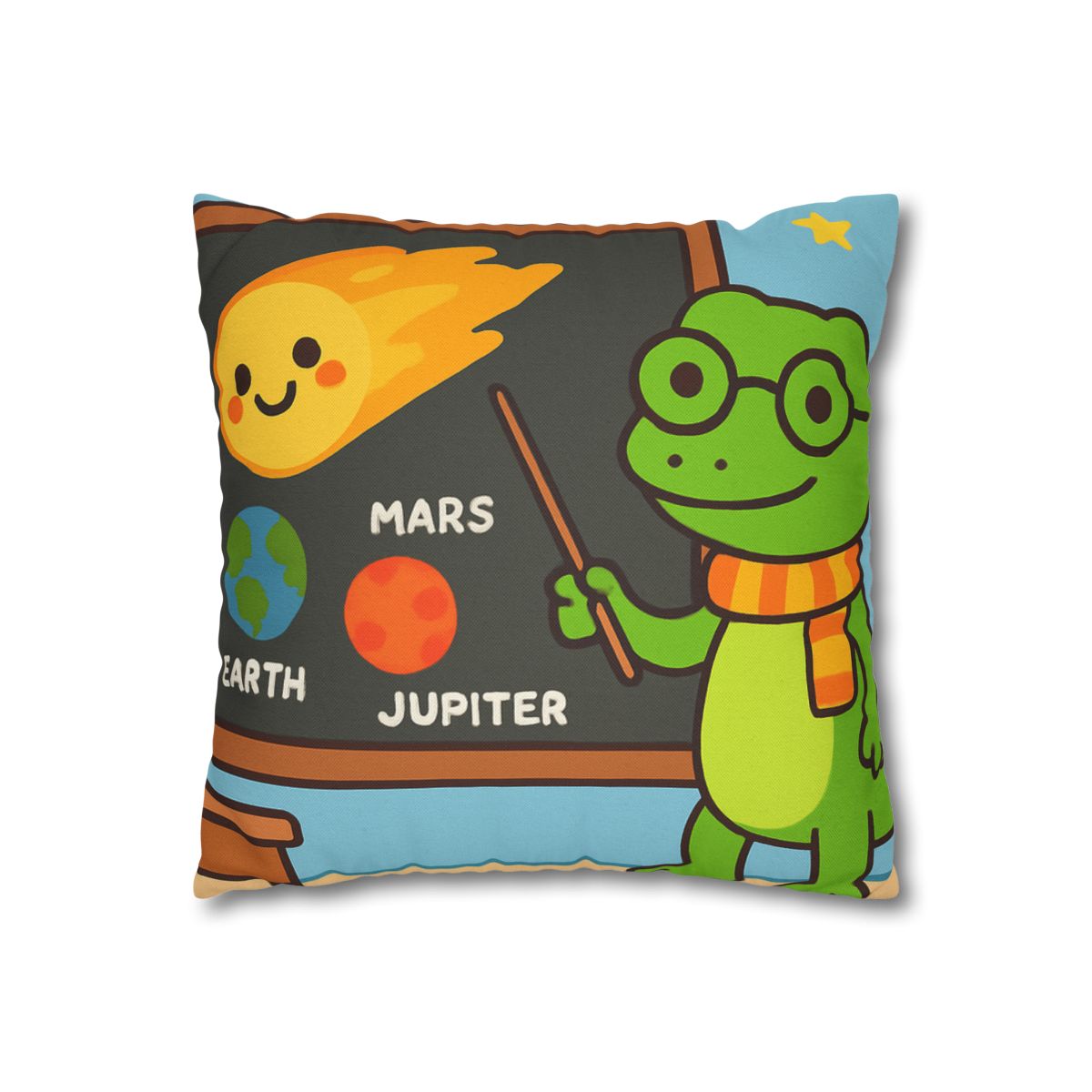Comet Classroom Gecko custom pillow cases