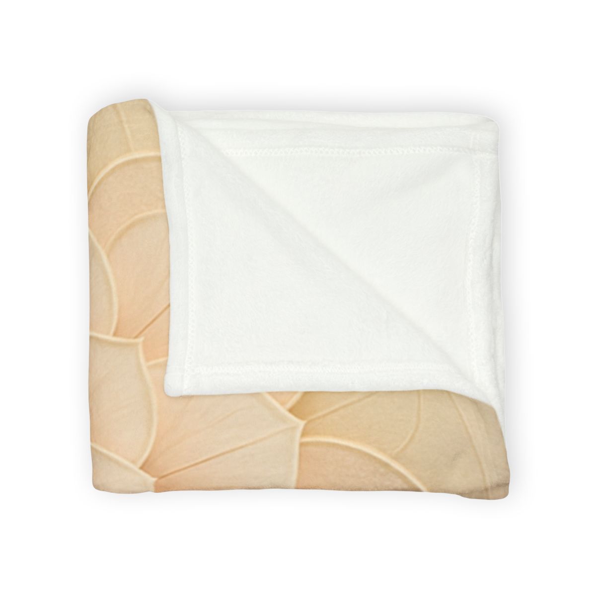 Petal Mosaic Halo soft fleece blankets