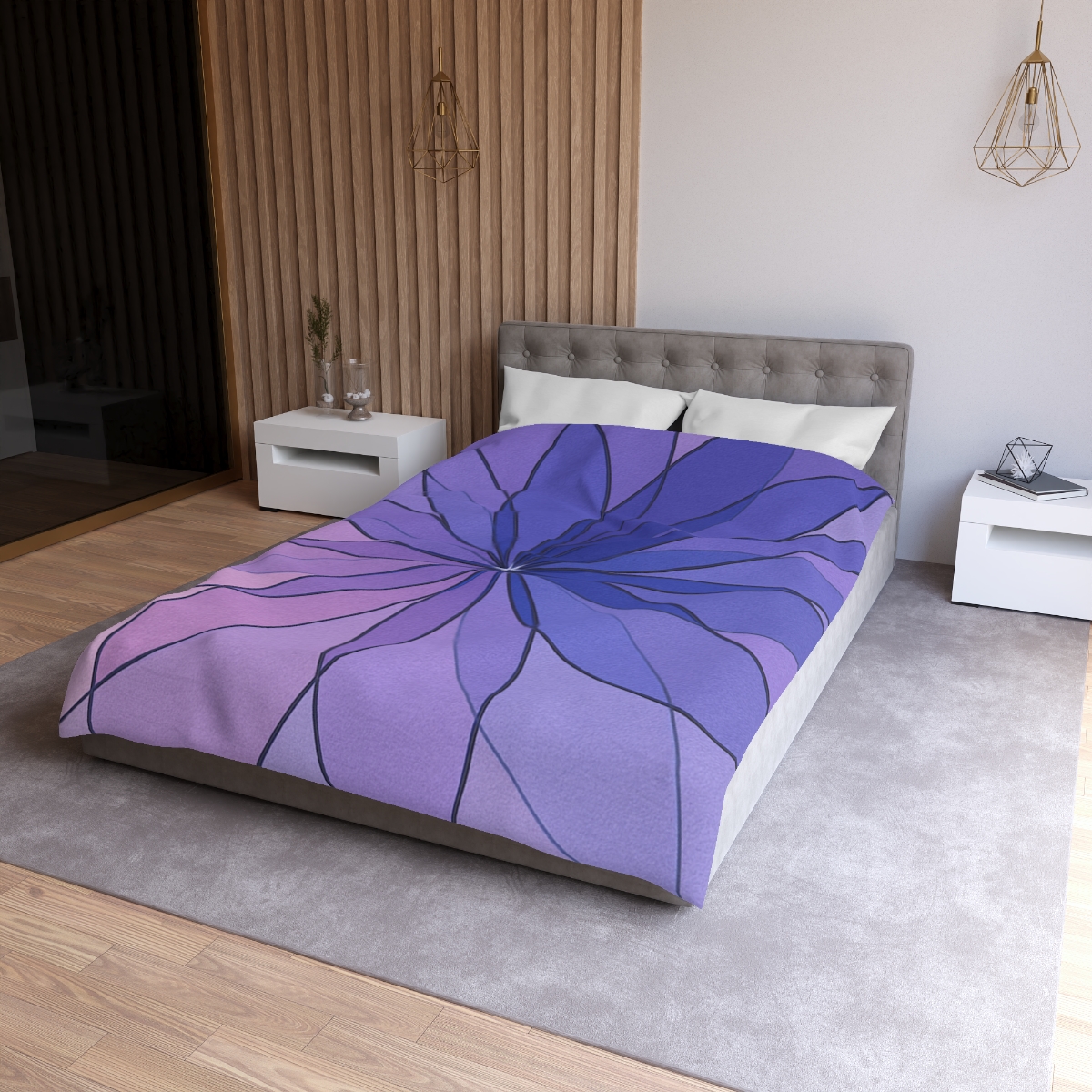 Petal Prism Overlay warm winter duvets