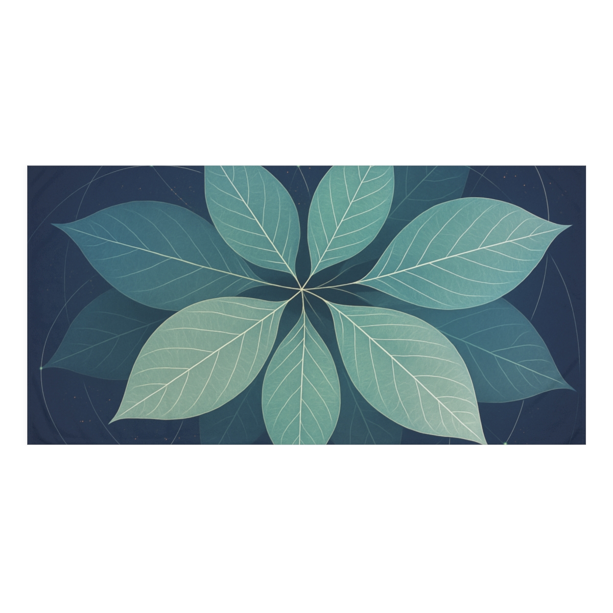 Vein Constellation Marquetry custom towels