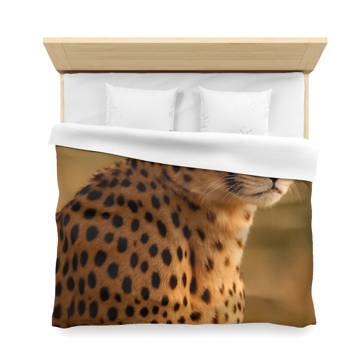 Amber Gaze Cheetah warm winter duvets
