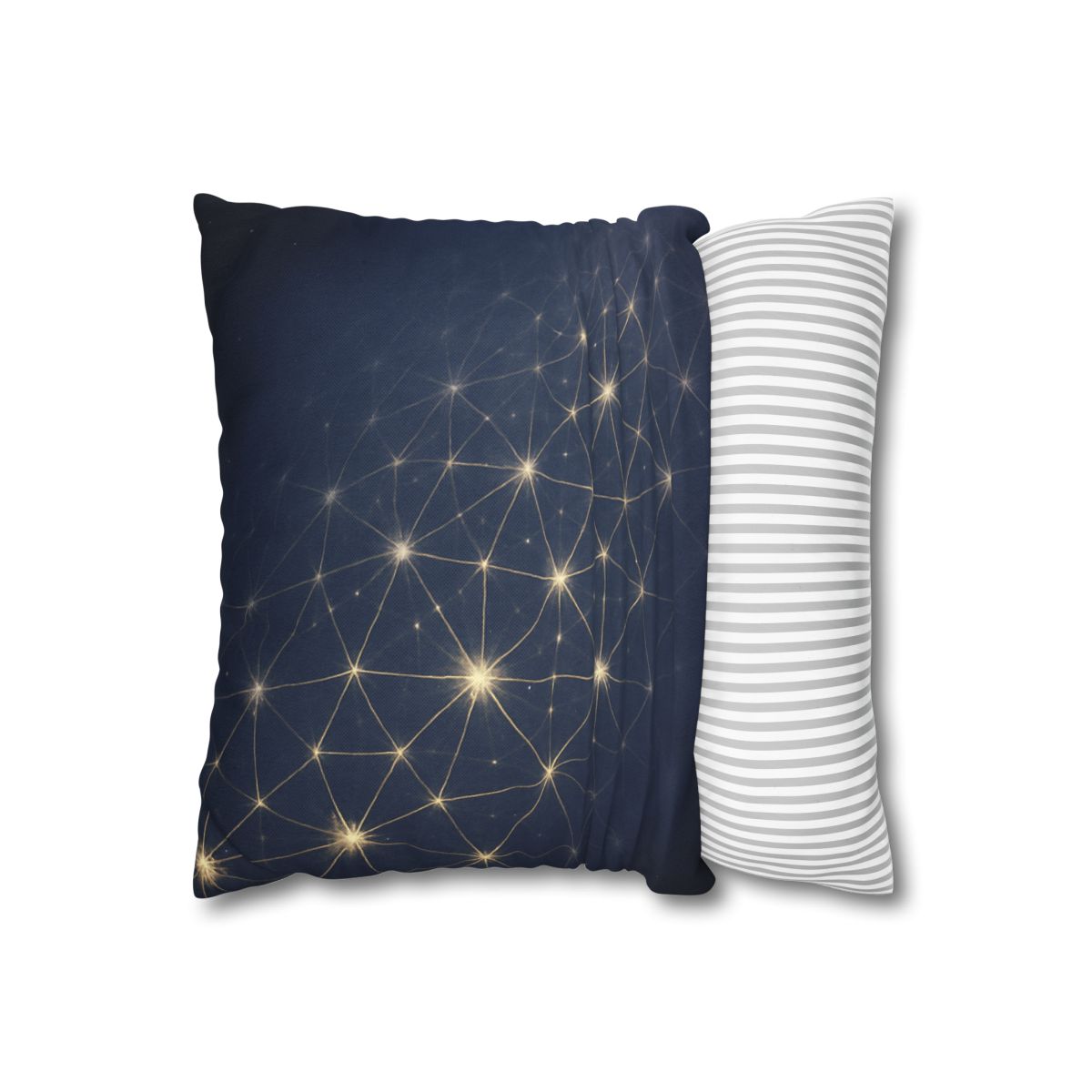 Stellar Lattice Bloom soft cotton pillow cases