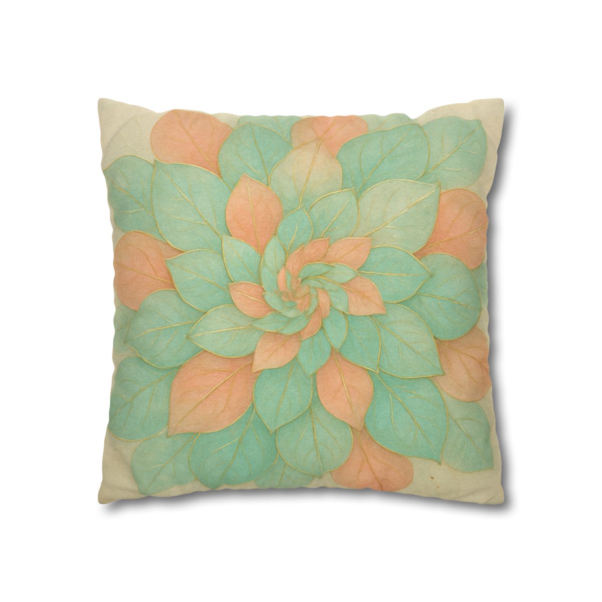 Petal Spiral Mosaic trendy patterned pillow cases