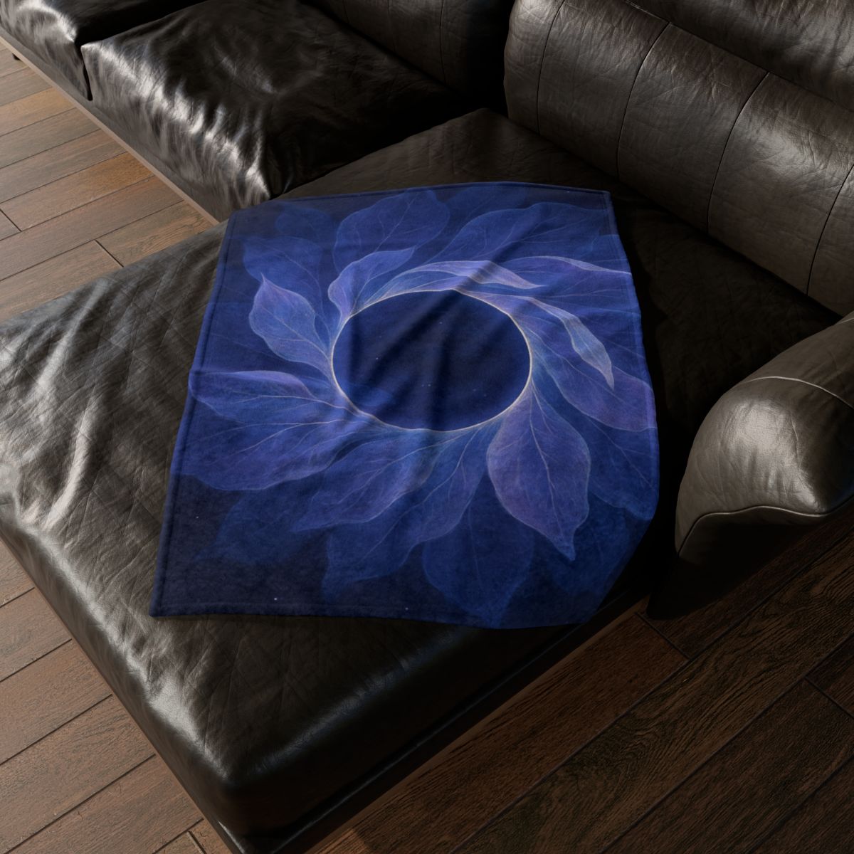 Nebula Petal Halo decorative home blankets