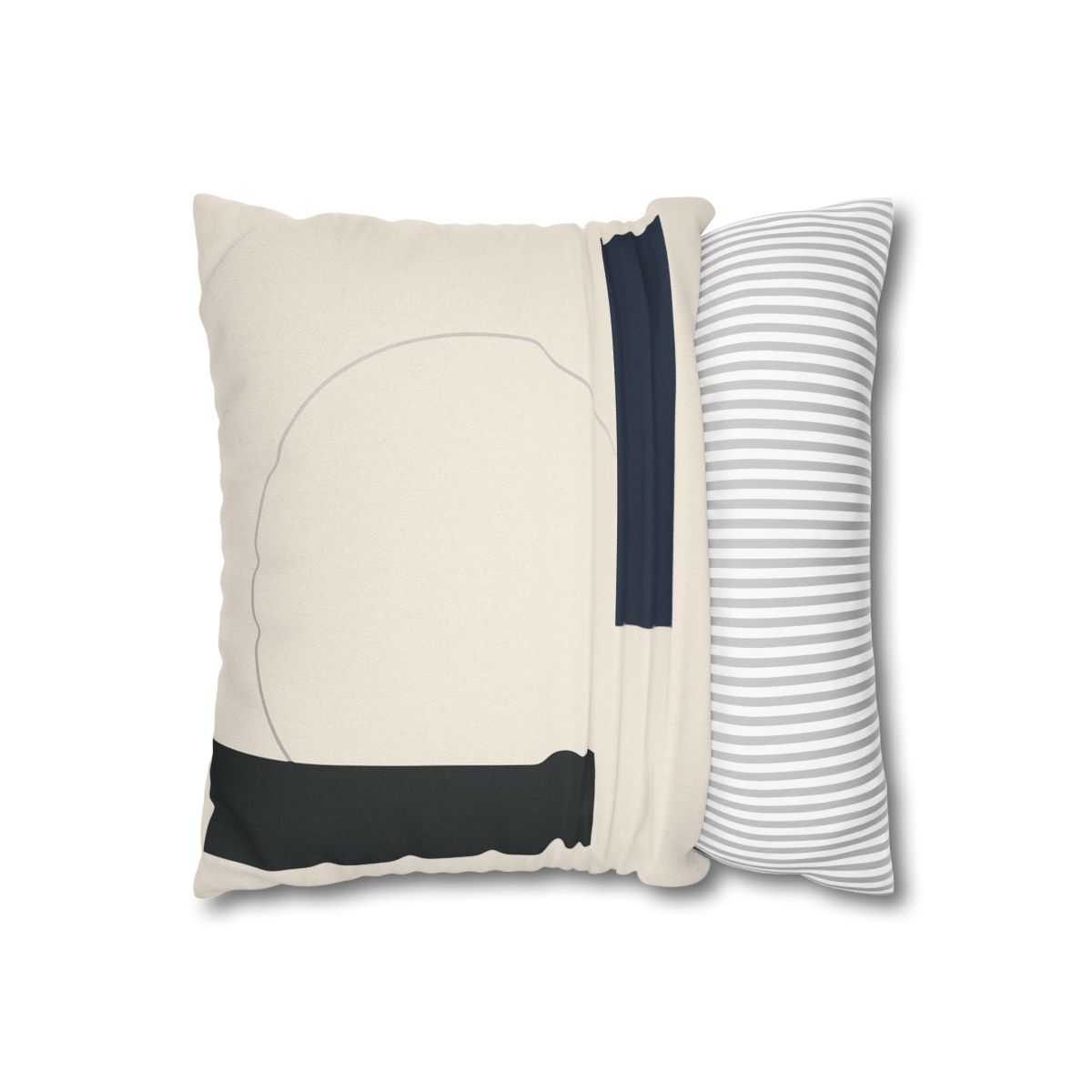 Offset Rectangle Orbit trendy patterned pillow cases