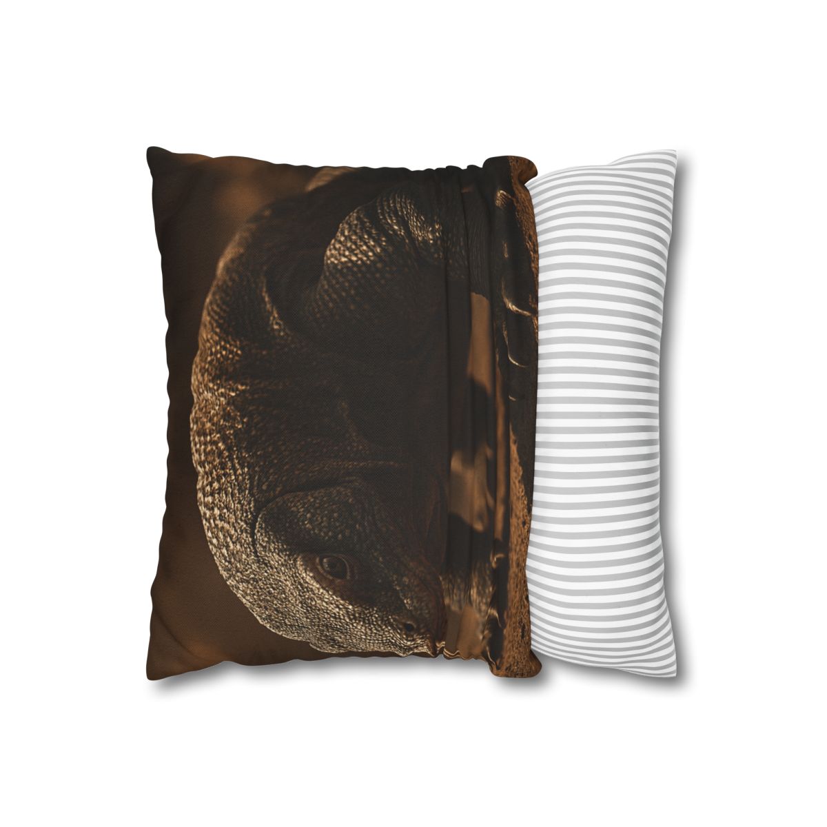 Ancient Sentinel Komodo Dragon trendy patterned pillow cases