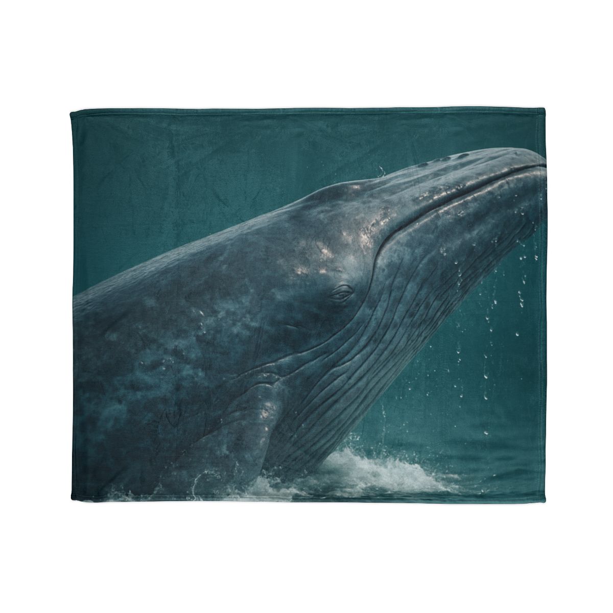 Ocean Song Blue Whale unique gift blanketscustom blankets