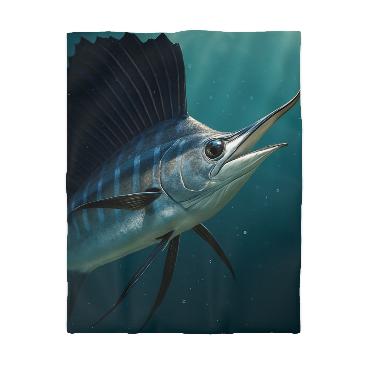 Nebula Flash Sailfish personalized bedding duvets