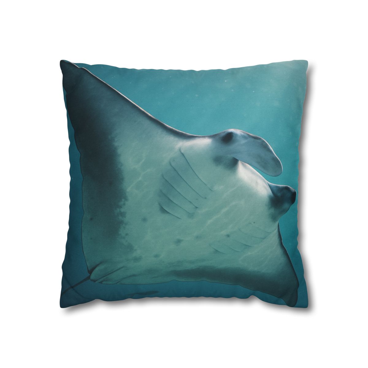Silent Glide Manta Ray comfortable bedding pillow covers